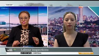 Labour Inspections  quotRaids ensure employers do away with hiring illegal foreignersquot Taryn York [upl. by Jangro]