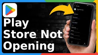 How To Fix Google Play Store Not Opening On Android [upl. by Small]