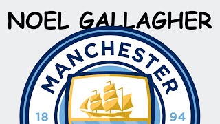 Noel Gallaghers Manchester City shirt font is awful [upl. by Sebastien292]