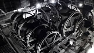 Durham Cathedral Bells at Lumiere 2017 [upl. by Ellerred]