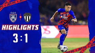 HIGHLIGHTS JOHOR DARUL TA’ZIM 31 TERENGGANU  FINAL PIALA MALAYSIA 2023 [upl. by Rein636]