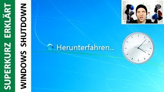 Windows automatisch herunterfahren  kurz erklärt [upl. by Bruns621]