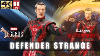 REVIEW  Marvel Legends Defender Strange  Doctor Strange in the Multiverse of Madness  unbox [upl. by Enoj]