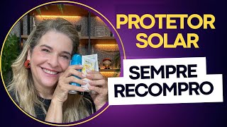 Protetor solar que sempre recompro [upl. by Grieve]