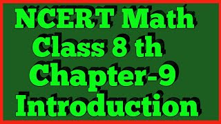 Introduction  Chapter 9  Algebraic Expressions  Class 8th Math  NCERT [upl. by Salohci]