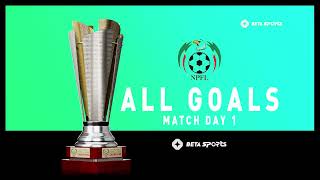 All the goals in Matchday 1 of Nigeria Premier Football League  NPFL 2425 [upl. by Grevera]