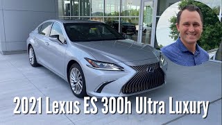 Overview 2021 Lexus ES 300h Ultra Luxury [upl. by Justin]