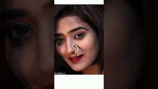 Nose ring disign 🤩 youtubeshorts fashioncollection ytshorts [upl. by Attesor]