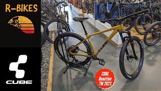 Cube Reaction TM  29quot MTB Hardtail 2023  caramel´n´black WALKAROUND REVIEW [upl. by Ahsykal]