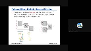 Low Power Circuits 1 Glitching and Balancing Delay Paths [upl. by Abih]