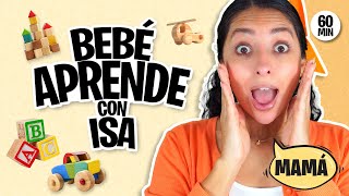 Aprende Peque con Isa  Primeras Palabras Para Peques  Bebes Spanish Baby Learning [upl. by Summons]