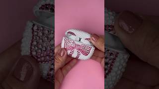 secretly bedazzling bestie’s airpods bedazzled [upl. by Sprague]