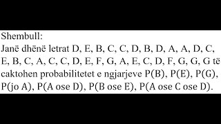 Detyra 58  Matematikë Probabiliteti [upl. by Lerrehs]