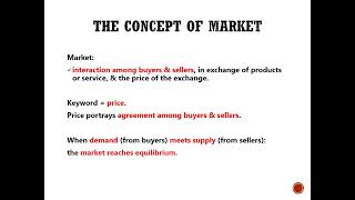 The Concept of Microeconomics Macroeconomics and Market [upl. by Artenal158]