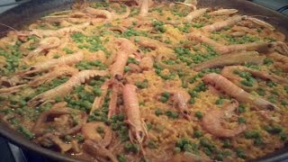 paella de marisco [upl. by Nerti25]