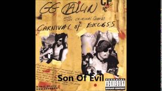 GG Allin  Carnival Of Excess Full Album [upl. by Eohce]