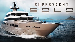 72 METER SUPERYACHT quotSOLOquot FOR SALE  WALK THROUGH VIDEO [upl. by Beyer]