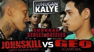 SUNUGAN KALYE  JOHNSKILL vs GEO Mandaluyong [upl. by Anirtap144]