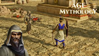 The Jackals Stronghold Second Osiris Piece  Age of Mythology Retold Campaign Titan Difficulty [upl. by Tebor]