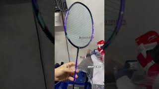 Hitting Sound Victor Auraspeed 9000 Free Core  Senar Yonex BG 66 BRILLIANT 28 LBS [upl. by Attelahs]