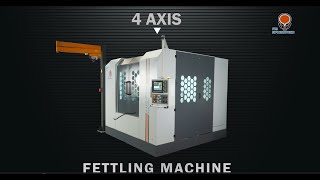 4 axis fettling machine fettlingautomation foundry foundrymachinery machine [upl. by Enniroc]