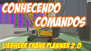 OBJETOS DE PROJETO  LIEBHERR CRANE PLANNER 20 [upl. by Gardener]