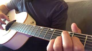 How to play Blackbird Song by Lee DeWyze on guitar from The Walking Dead  beginner guitar lesson [upl. by Eldoree681]