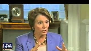 Nancy Pelosi on Fox News Sunday Part 1 [upl. by Udela]