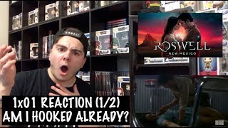 ROSWELL NEW MEXICO  1x01 PILOT REACTION 12 [upl. by Jar238]