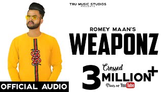 ROMEY MAAN  WEAPONZ Official Lyrical Video  Tru Music Studios [upl. by Gaige987]