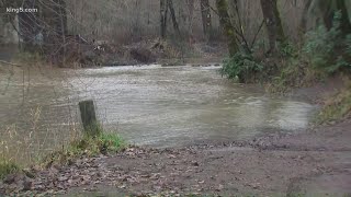 Atmospheric river raises flooding landslide threat in western Washington [upl. by Phalan956]