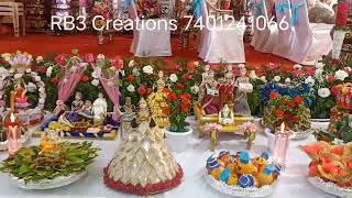 Seer Varisai Thattu Decoration Grand Plates Ideas at Bangalore BWSSB Rajatha Bhavana RB3 7401241066 [upl. by Eat]