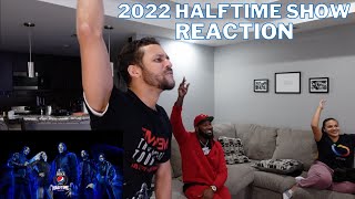 Super Bowl Halftime Reaction 2022  EMINEM 50 CENT DR DRE SNOOP DOGG KENDRICK LAMAR MARY J [upl. by Indys665]