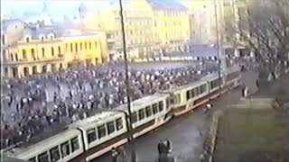 22 Decembrie 1989 București Sf Gheorghe Pța Universitatii C C 1 [upl. by Inwat]