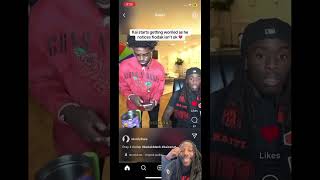 Kodak black Glitching on Kai stream🤣 kodakblack kaicenat mafiathon2 fyp ahorts viralvideo [upl. by Newob300]