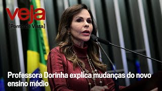 Senadora Dorinha fala sobre PL que reformula o ensino médio  Ponto de Vista [upl. by Flor]