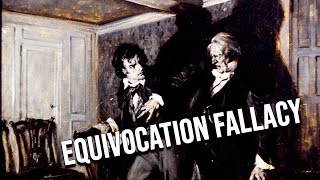 Equivocation Fallacy  With Simple Practical and Philosophical Examples [upl. by Yanrahs]