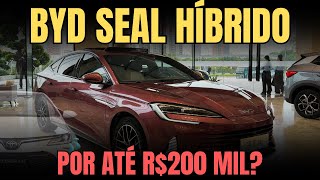 Novo BYD SEAL HÍBRIDO Deve VIR PARA O BRASIL Acabou para o Toyota Corolla [upl. by Ilegna888]