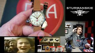 Sturmanskie Gagarin 33 mm commemorative watch overview at R2AWatchescom [upl. by Guttery]