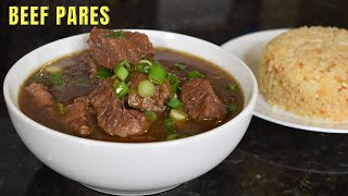 Beef Pares  How to Make Beef Pares Recipe [upl. by Niehaus]