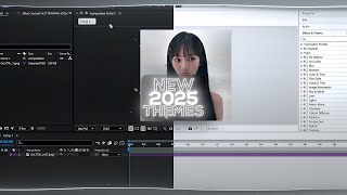 NEW CC 2025 THEMES  after effects [upl. by Niwdla956]