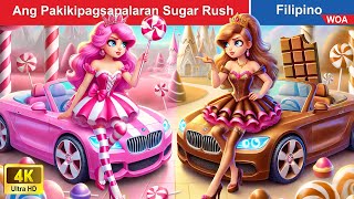 Ang Pakikipagsapalaran Sugar Rush 🚕🍬 Sugar Rush Adventures in Filipino 🎀 WOAFilipinoFairyTales [upl. by Adnarom]