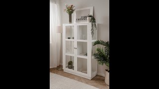 Vitrine  Highboard quotBlanverdquot weiß [upl. by Ikaz]