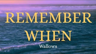 기억 나🎸Remember WhenWallows 자막번역가사 [upl. by Nahsez]