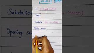 Format of Email Writing  ICSE Board Class 10th  Lets learn English [upl. by Harshman]