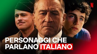 Ecco come PARLANO ITALIANO gli attori di 10 serie e film  Netflix Italia [upl. by Knuth395]