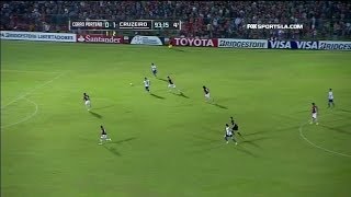 Cerro Porteño 0  2 Cruzeiro Copa Libertadores 2014 [upl. by Tiny]