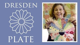 Dresden Plate Tutorial  Quilting Made Easy [upl. by Gine]