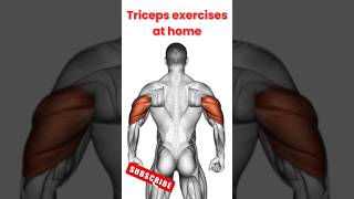 Triceps exercises at home without equipmentfitness triceps [upl. by Sarat]