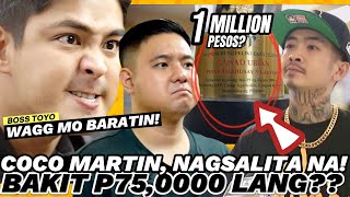 🔴COCO MARTIN NAGSALITA NA PATUNGKOL kay JIRO MANIO sa BINARAT na TROPHY na BINILI ni BOSS TOYO 🔴 [upl. by Wiener176]